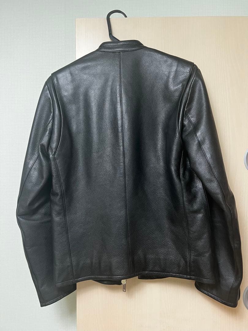 美品、最終値下げ】リチウムオム レザージャケット サイズM - メルカリ