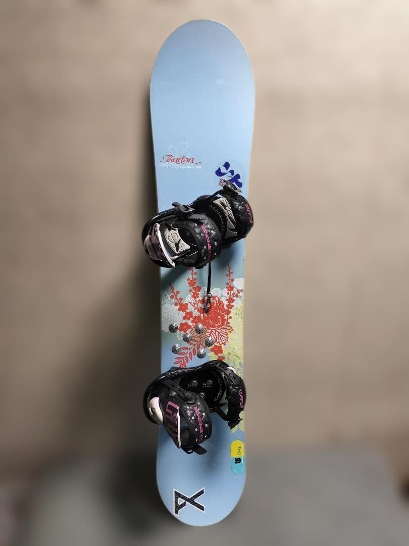 3点セット】BURTON Feather 139cm FLUX ビンディング - メルカリ