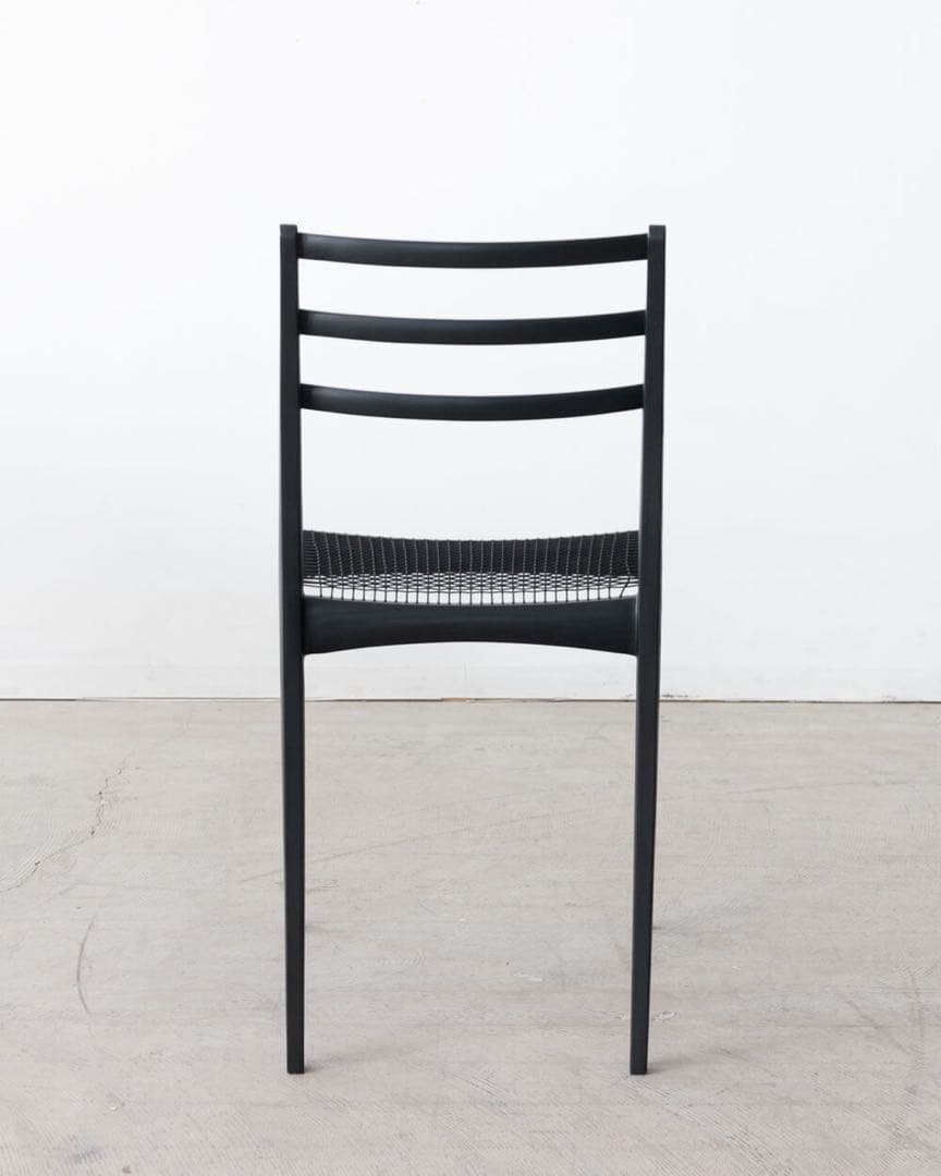 ELEGANCE ダイニングチェア ホワイトアッシュ材 / Black