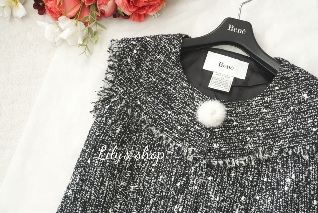 ルネ♡ミンクファー付きワンピース - ワンピース快適