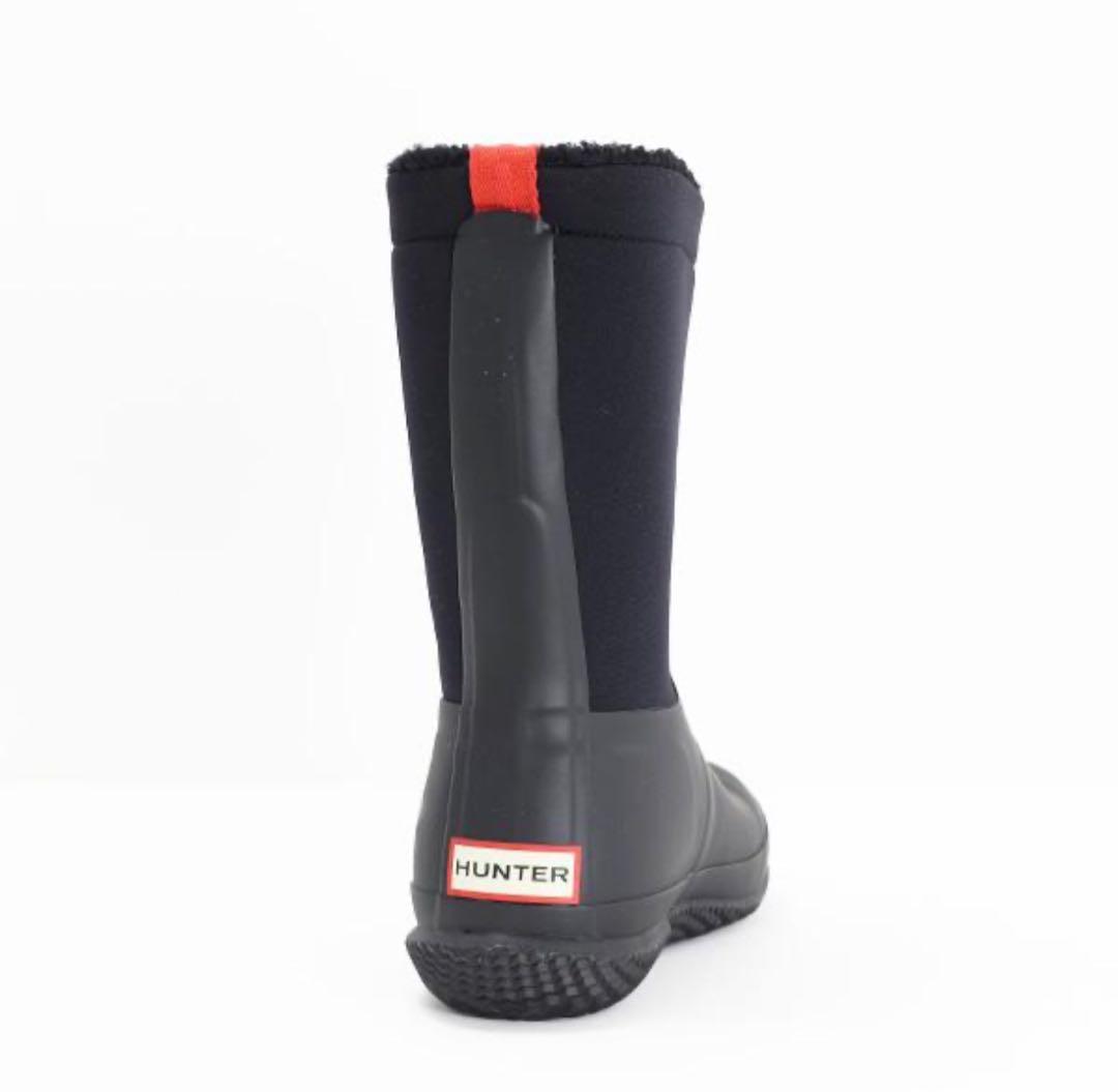 HUNTER ハンターシェルパ ブーツ 長靴　完全防水　黒　UK5 24