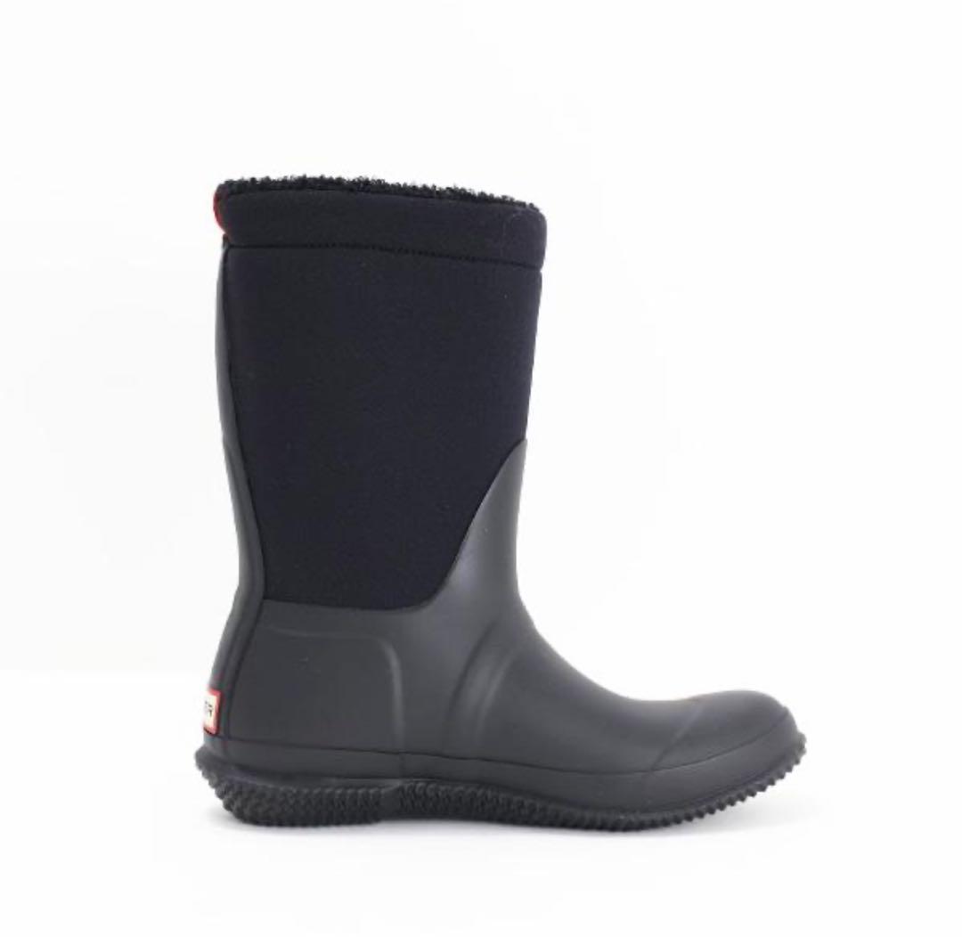 HUNTER ハンターシェルパ ブーツ 長靴　完全防水　黒　UK5 24