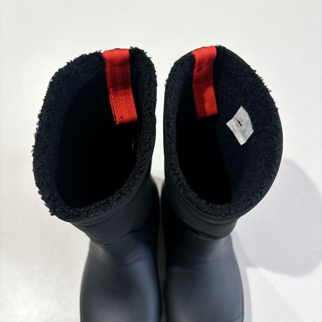 HUNTER ハンターシェルパ ブーツ 長靴　完全防水　黒　UK5 24