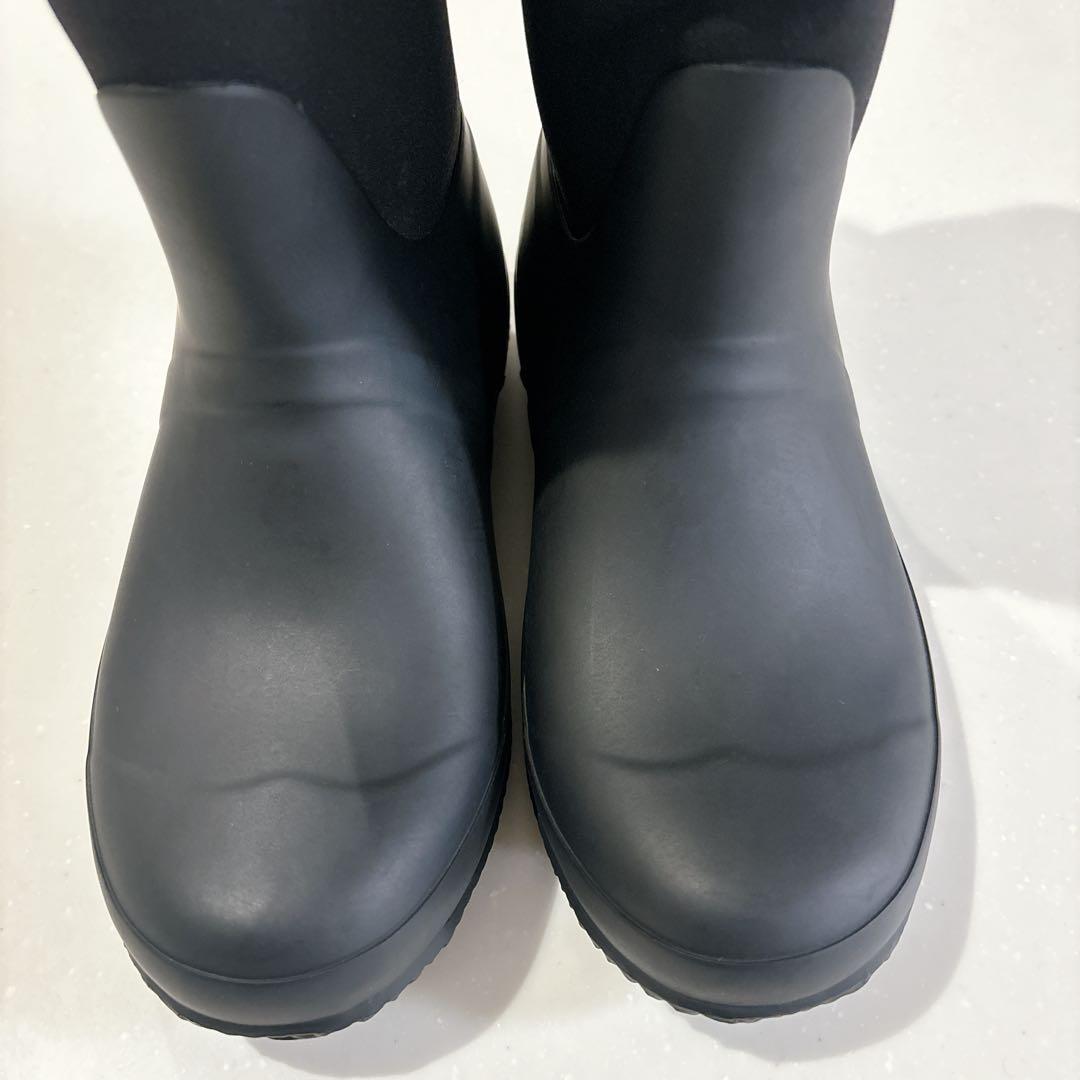 HUNTER ハンターシェルパ ブーツ 長靴　完全防水　黒　UK5 24