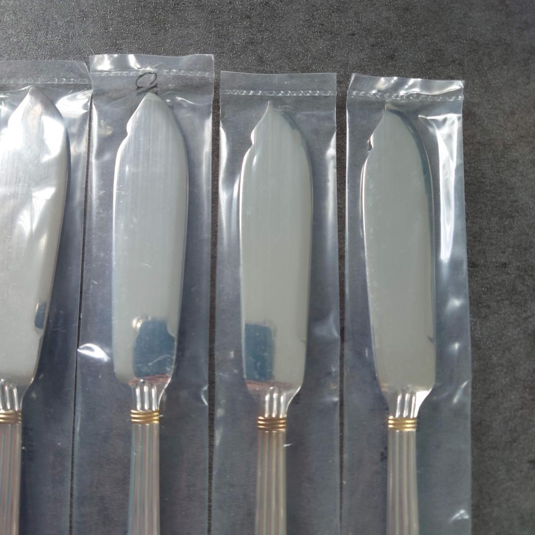 極希少 クリストフル アリアゴールドリング フィッシュナイフ 未開封 6