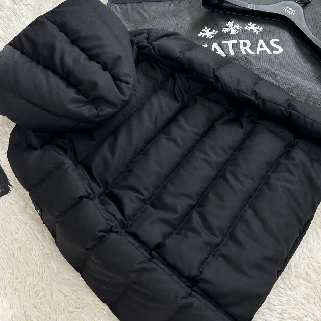 【付属品完備】未使用級 タトラス ドミツィアーノ ダウンジャケット ブラック L