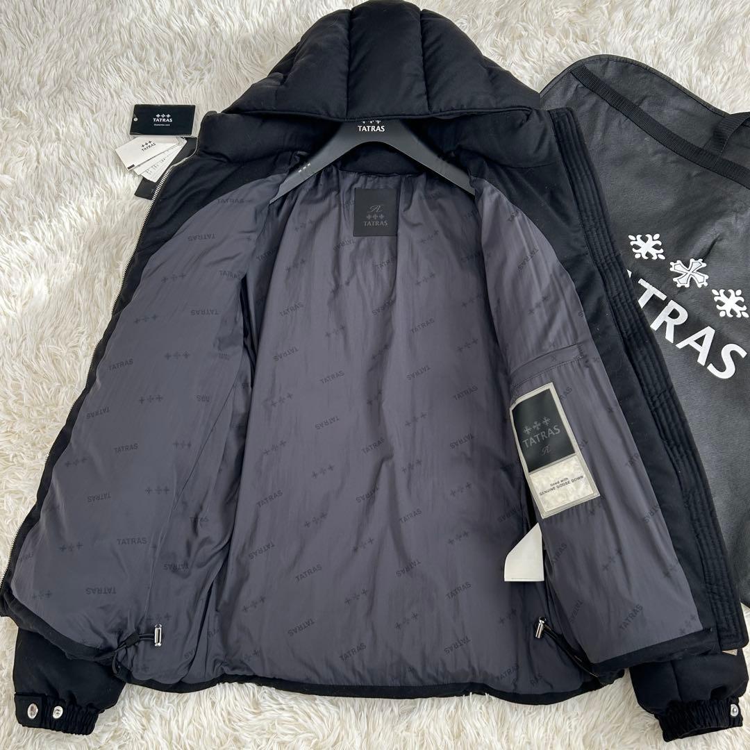 【付属品完備】未使用級 タトラス ドミツィアーノ ダウンジャケット ブラック L