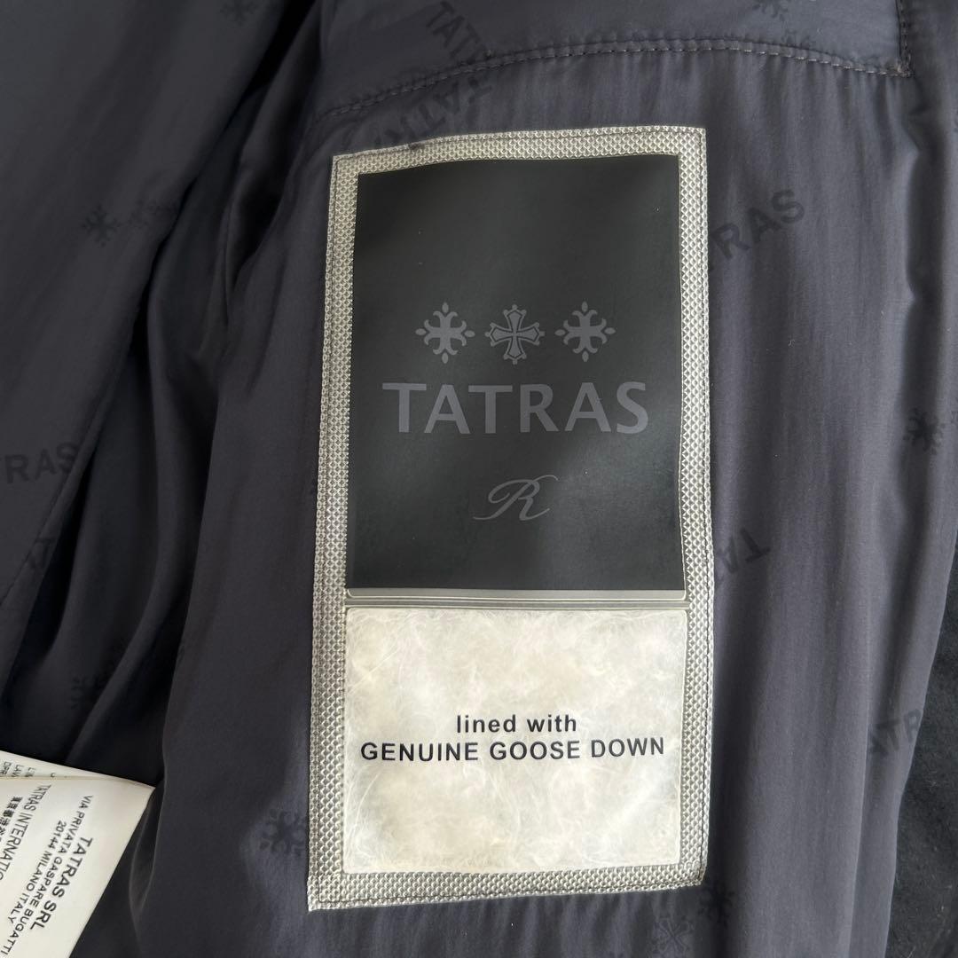 【付属品完備】未使用級 タトラス ドミツィアーノ ダウンジャケット ブラック L