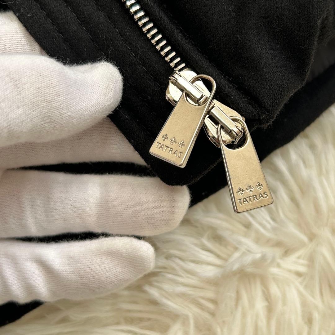 【付属品完備】未使用級 タトラス ドミツィアーノ ダウンジャケット ブラック L