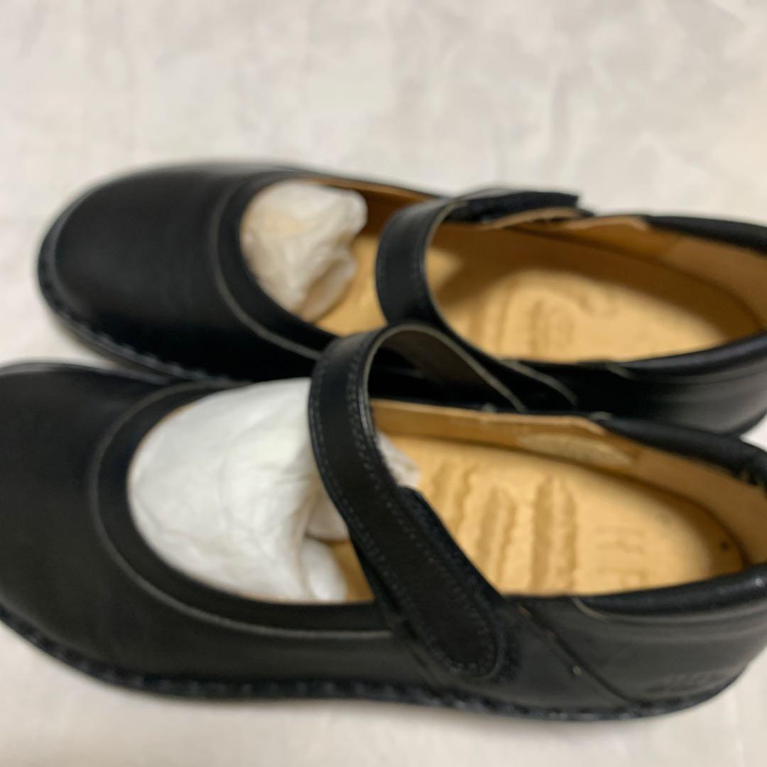 HSP NO.40705 定番ストラップシューズ ブラック