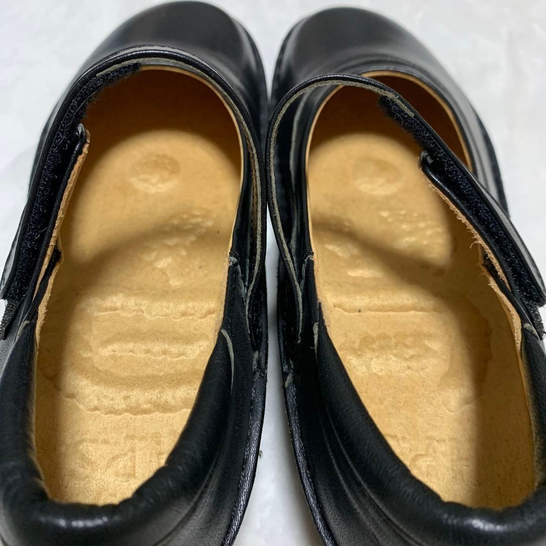 HSP NO.40705 定番ストラップシューズ ブラック