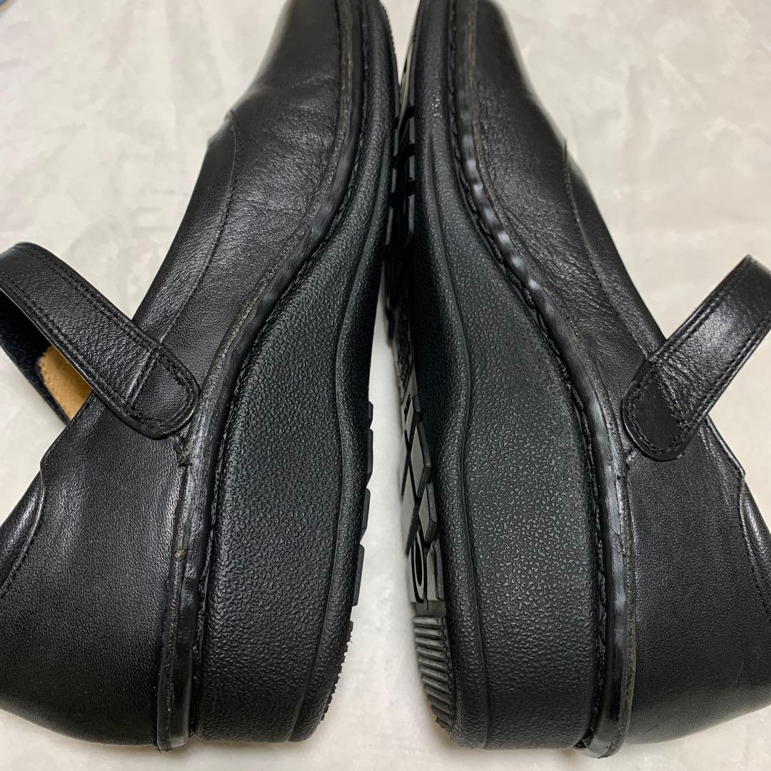 HSP NO.40705 定番ストラップシューズ ブラック