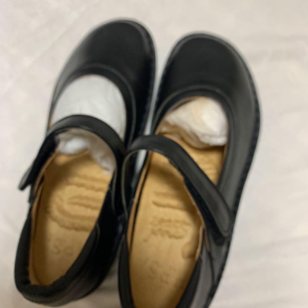 HSP NO.40705 定番ストラップシューズ ブラック