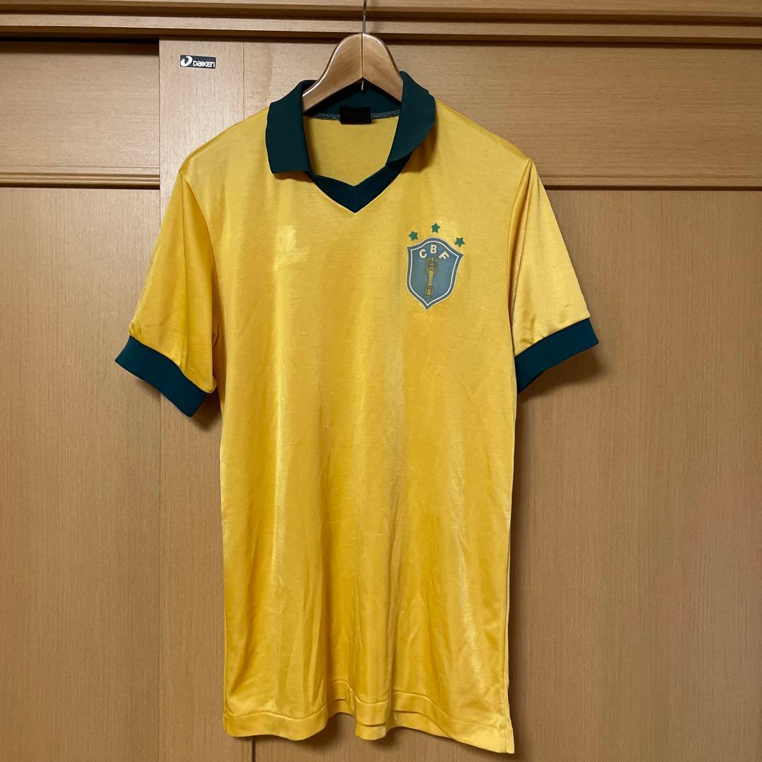サッカー ブラジル 星3個 ユニフォーム ビンテージ サンパウロ製 topper