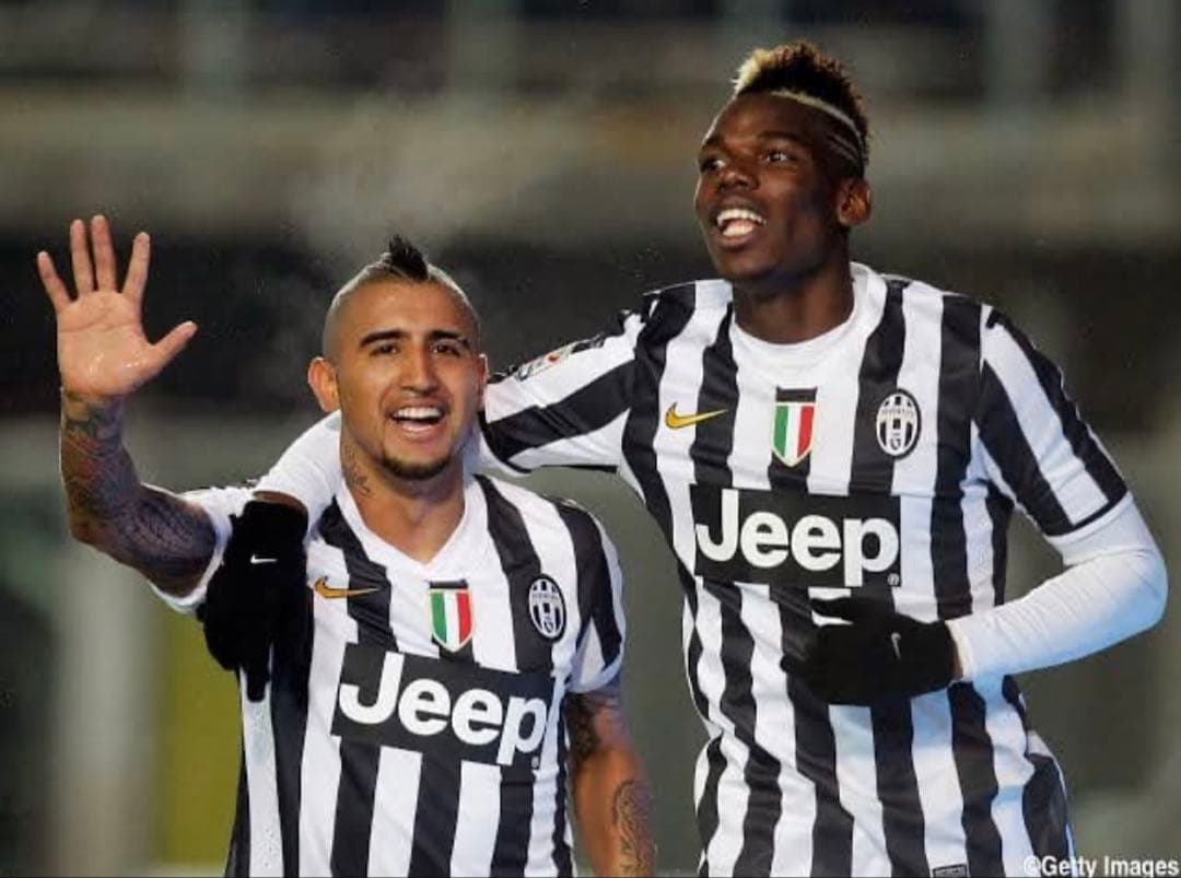 サッカー　ユベントス13/14 ポグバ #6　ユニフォーム