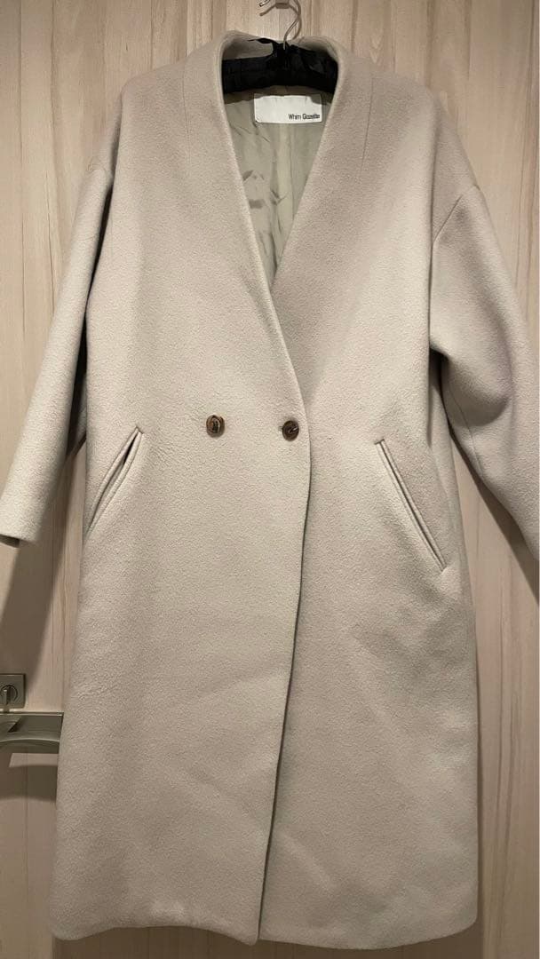 ☆Wim Gazetteウィムガゼット☆メリンプダブルビーバーノーカラー