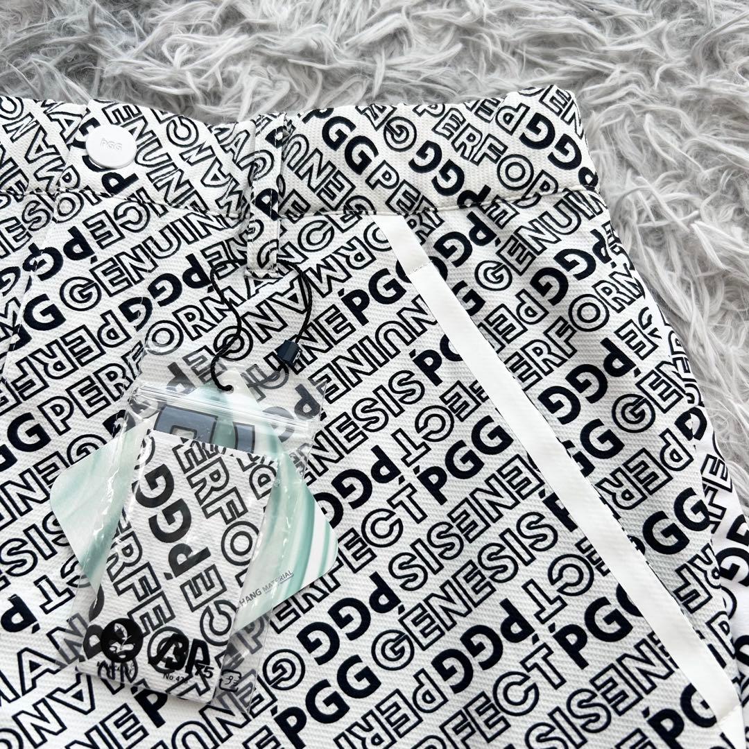 新品　PGG パーリーゲイツ　セットアップ　プリーツスカート　ポロシャツ　0