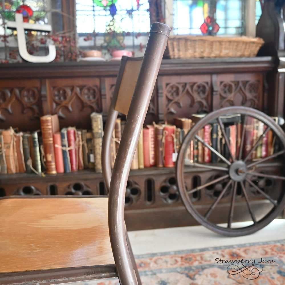 L3710-4-3 フランスヴィンテージ スクールチェア スタッキングチェア