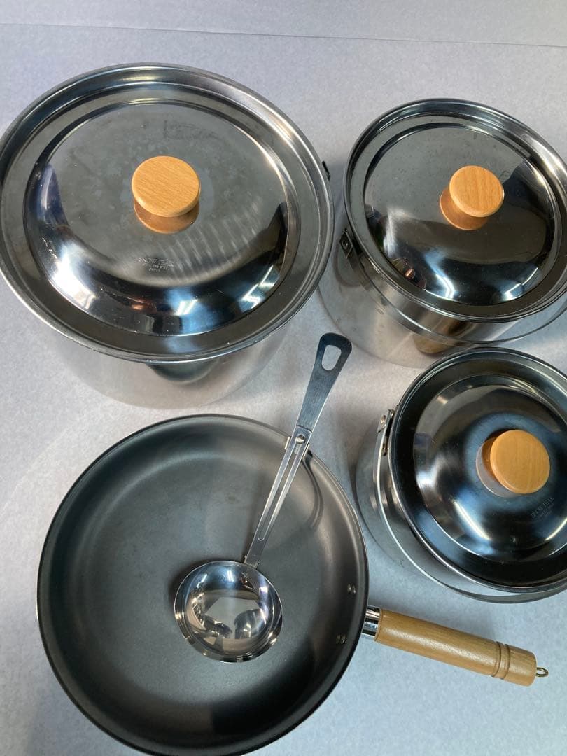 【旧ロゴ】 PEAKフィールドクッカーシリーズ 鍋・フライパンセット