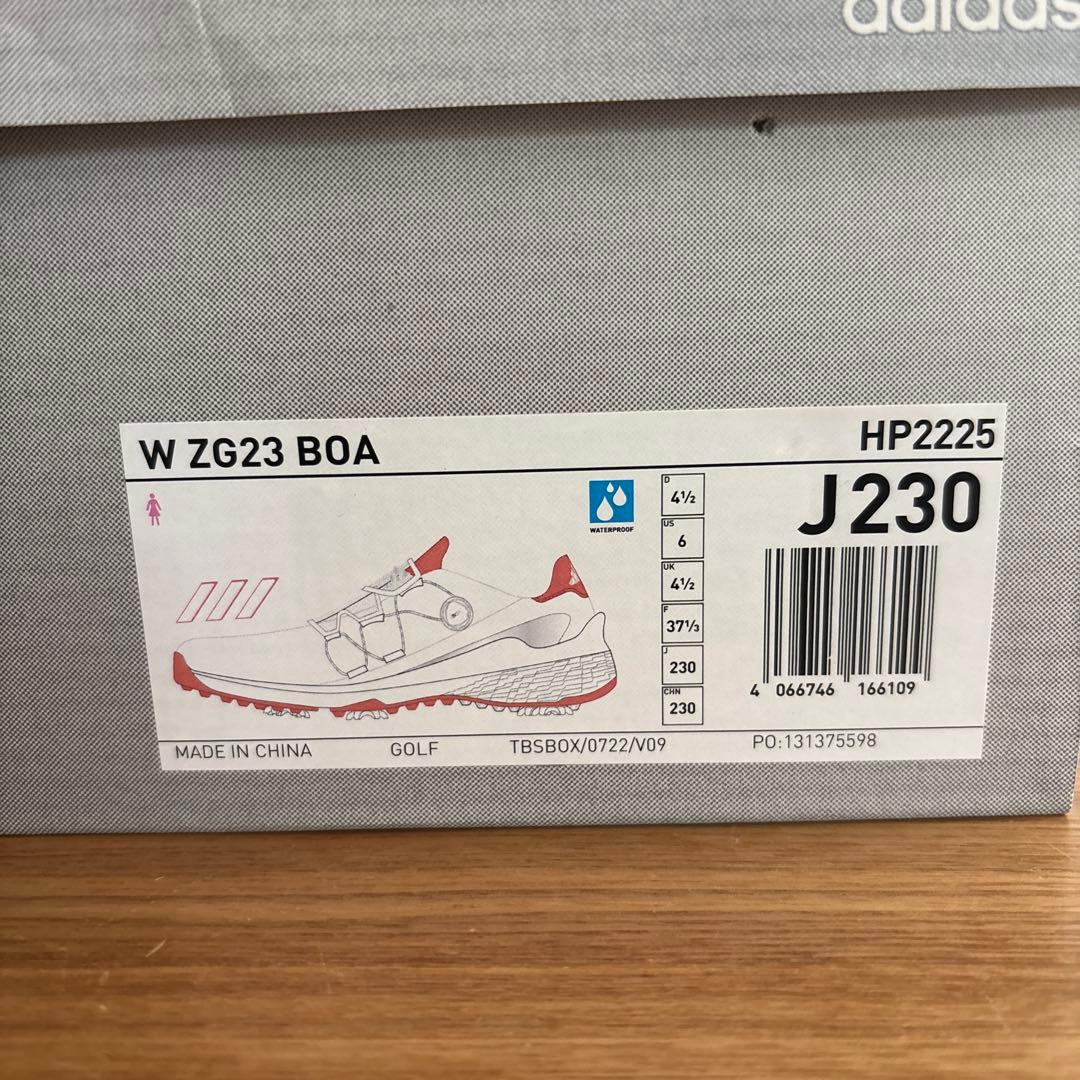 23cm　アディダス　ゴルフ　HP2225　ZG23ボア　定価24,200円