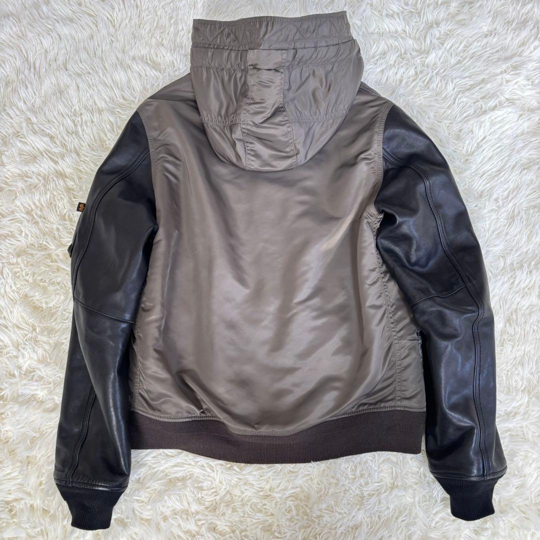 アルファ ナノユニバース 別注 フライトジャケット N-2B