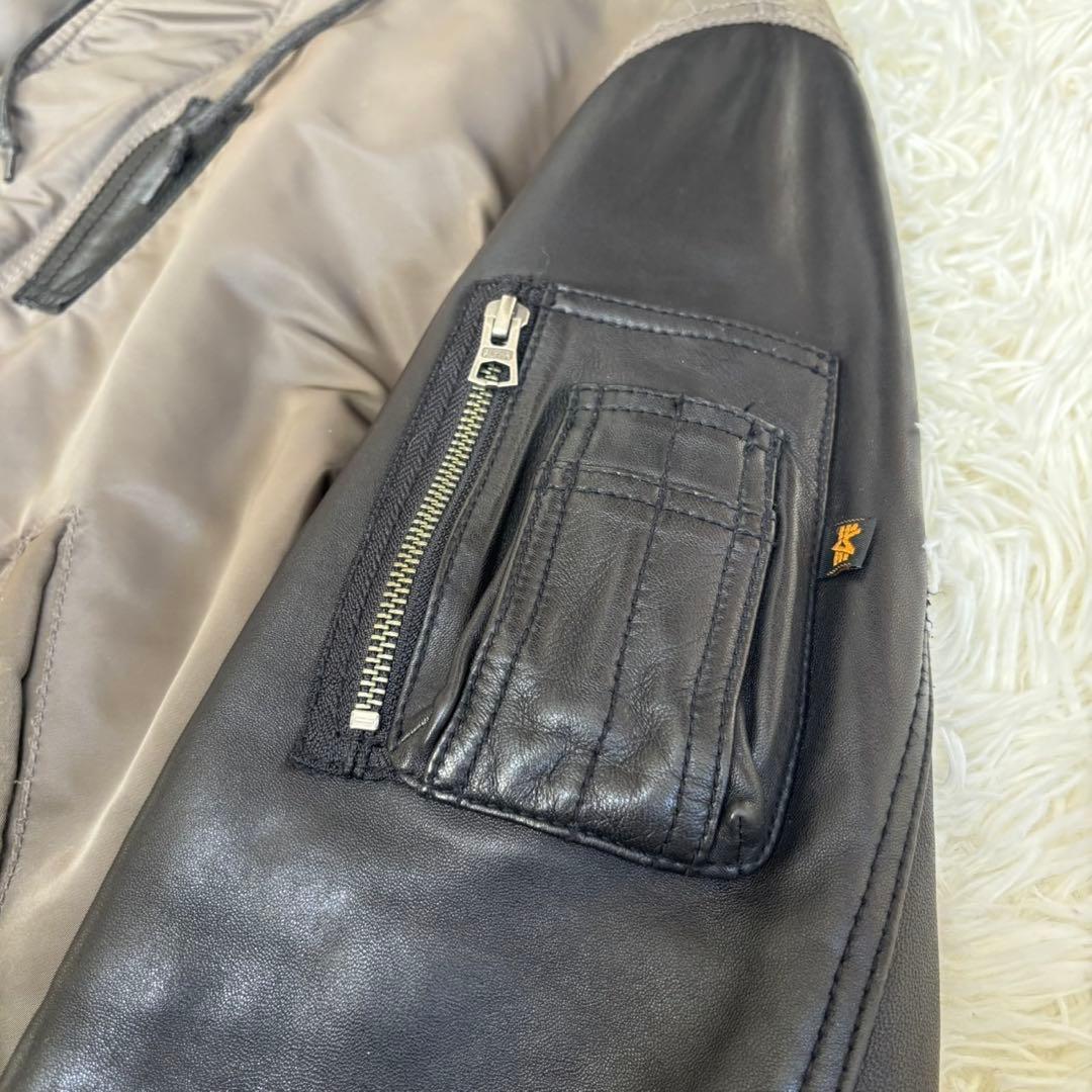 アルファ ナノユニバース 別注 フライトジャケット N-2B