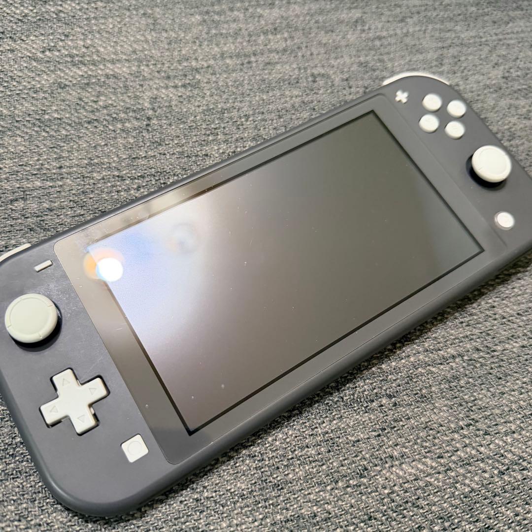 動作問題なし] 任天堂 switch lite グレー スウィッチ ライト