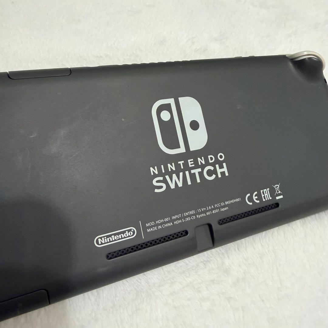 動作問題なし] 任天堂 switch lite グレー スウィッチ ライト