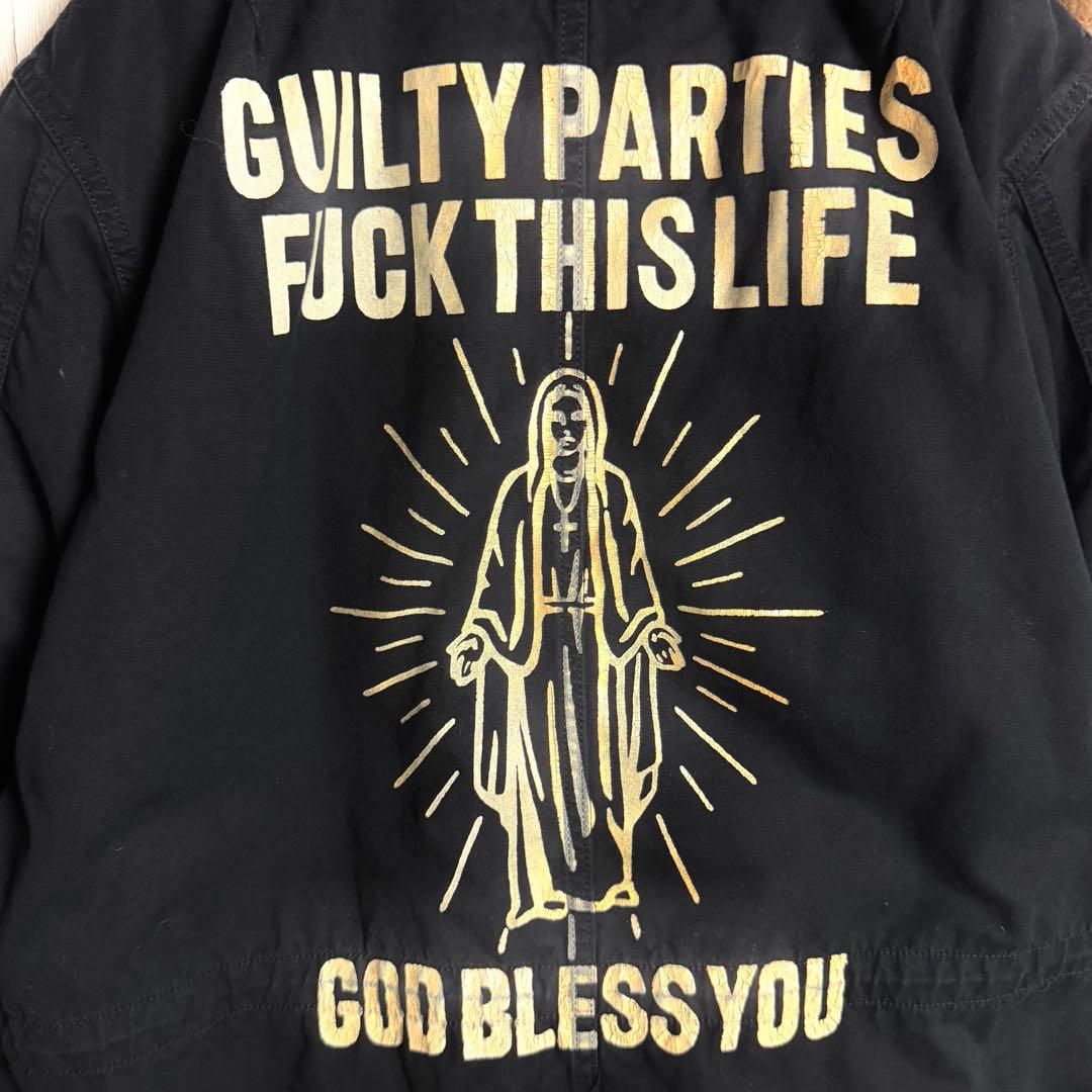 3261【超希少モデル】ワコマリア ファー＆ライナー付 バックロゴ モッズコート