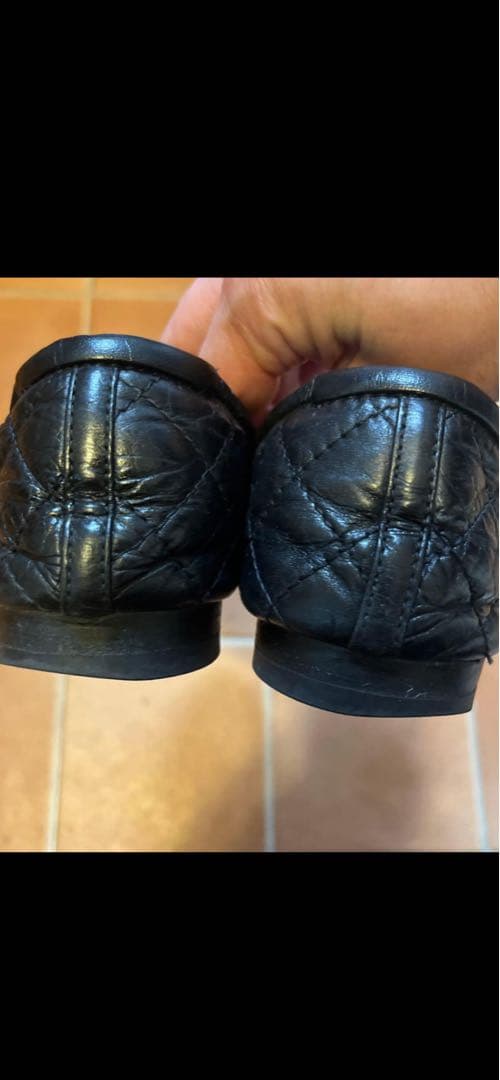 週末限定価格★シャネル　フラット　バレエシューズ　39 24.5cm 黒