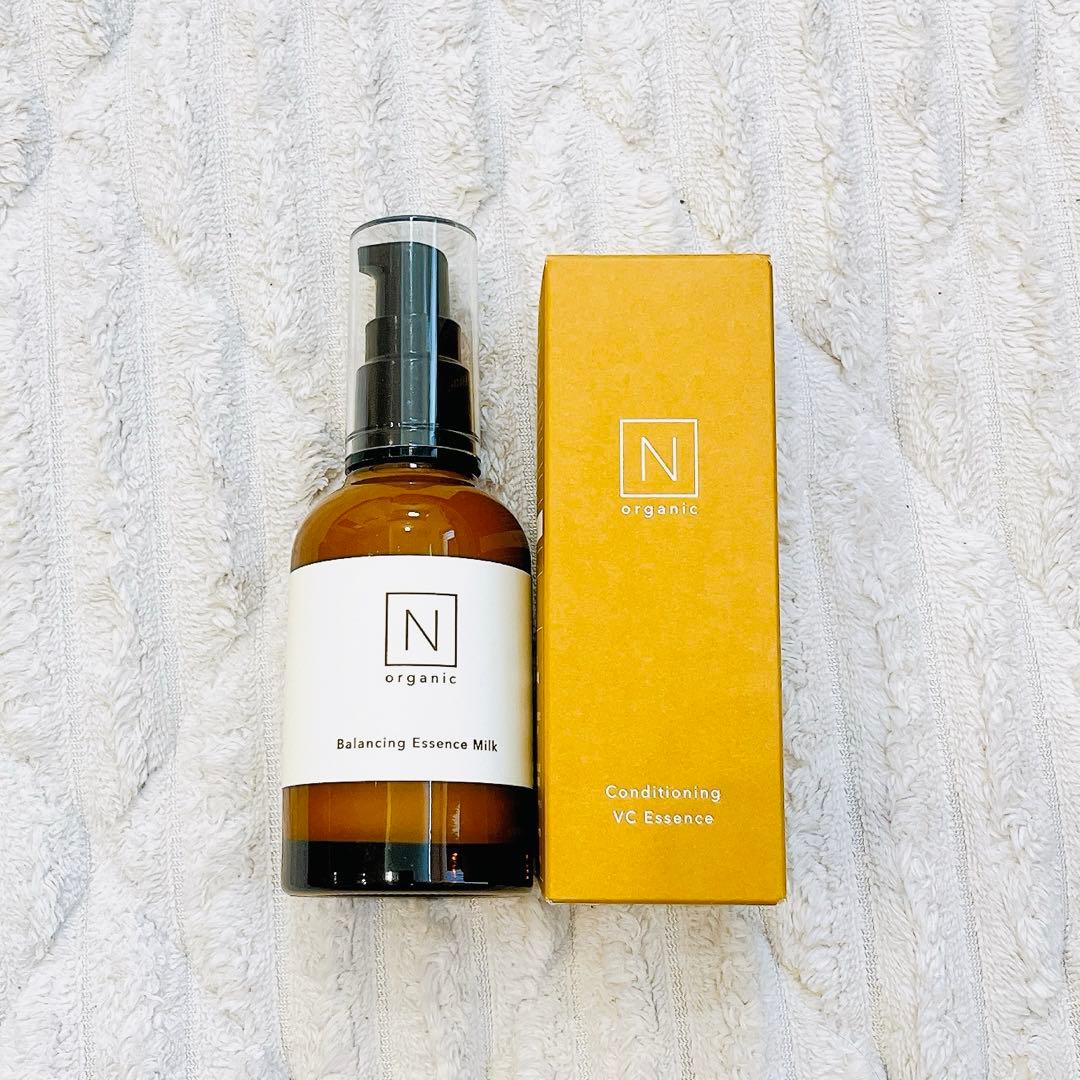 Nオーガニック♡バランシングエッセンスミルク、コンディショニングVC