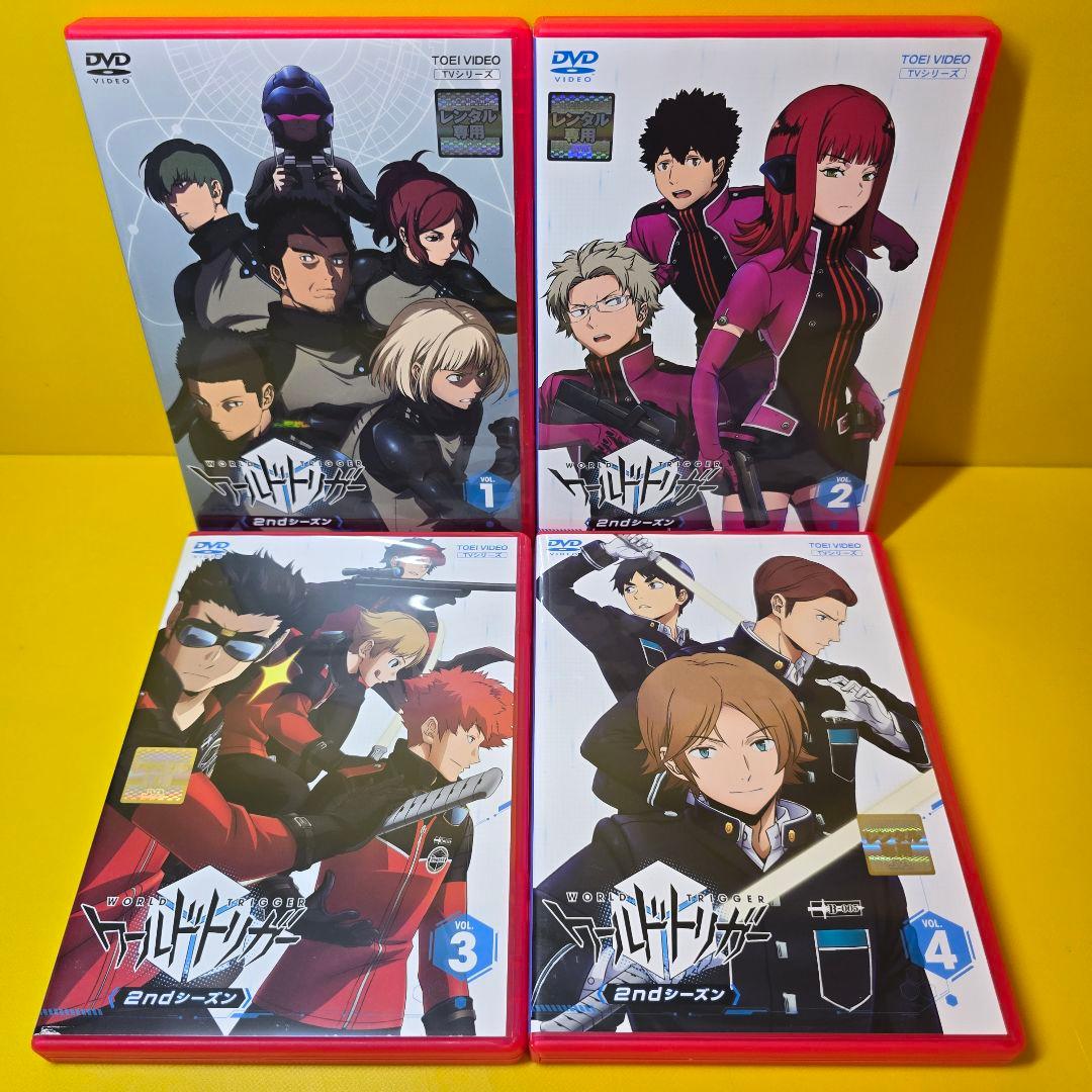 ※新品ケース交換済み　ワールドトリガー DVD 1期〜3期 全32巻 全巻セット
