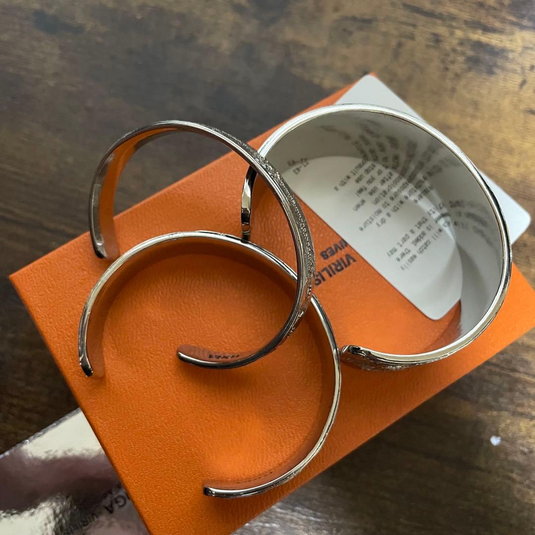 l bangle set silver 2022ss O代官山