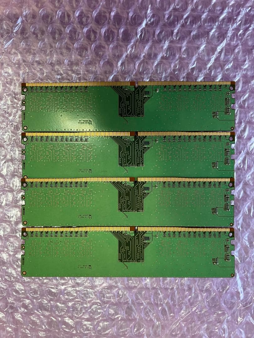 メモリ 8GB×4枚=32GB DDR4-2666 Micron製 動作保証
