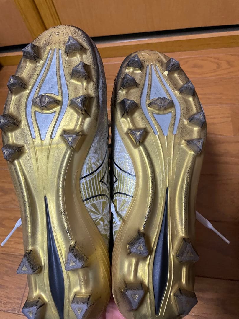 ミズノアルファジャパン限定カラー 24.5cm モレリア F50 X-FLY