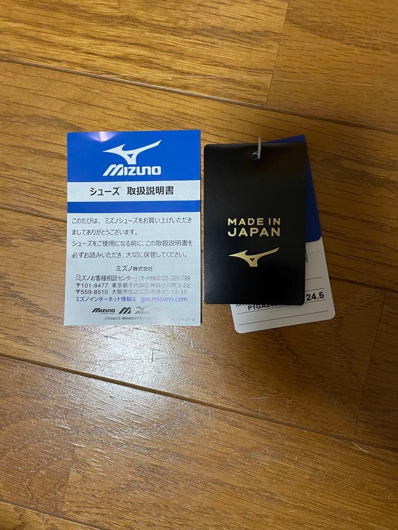 ミズノアルファジャパン限定カラー 24.5cm モレリア F50 X-FLY