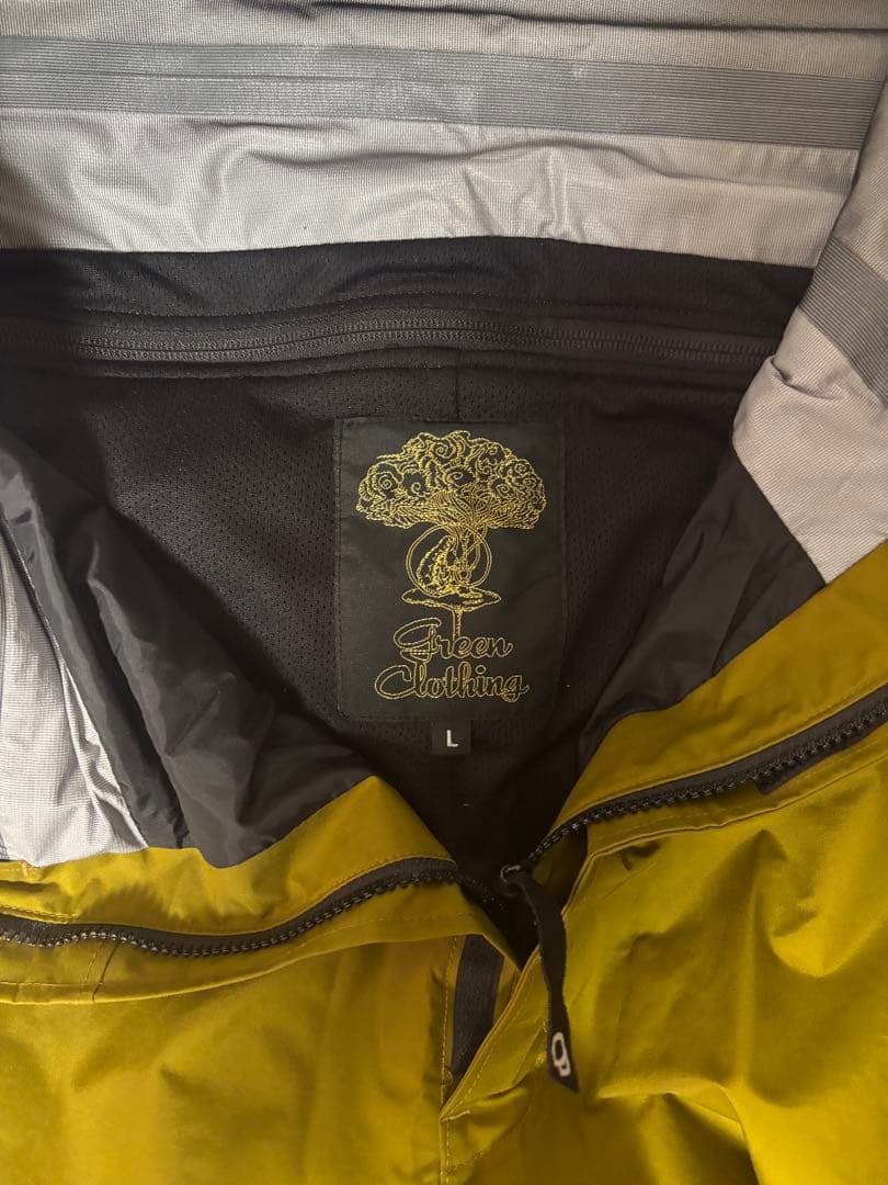 美品！24-25 GREEN CLOTHING BIB PNTS