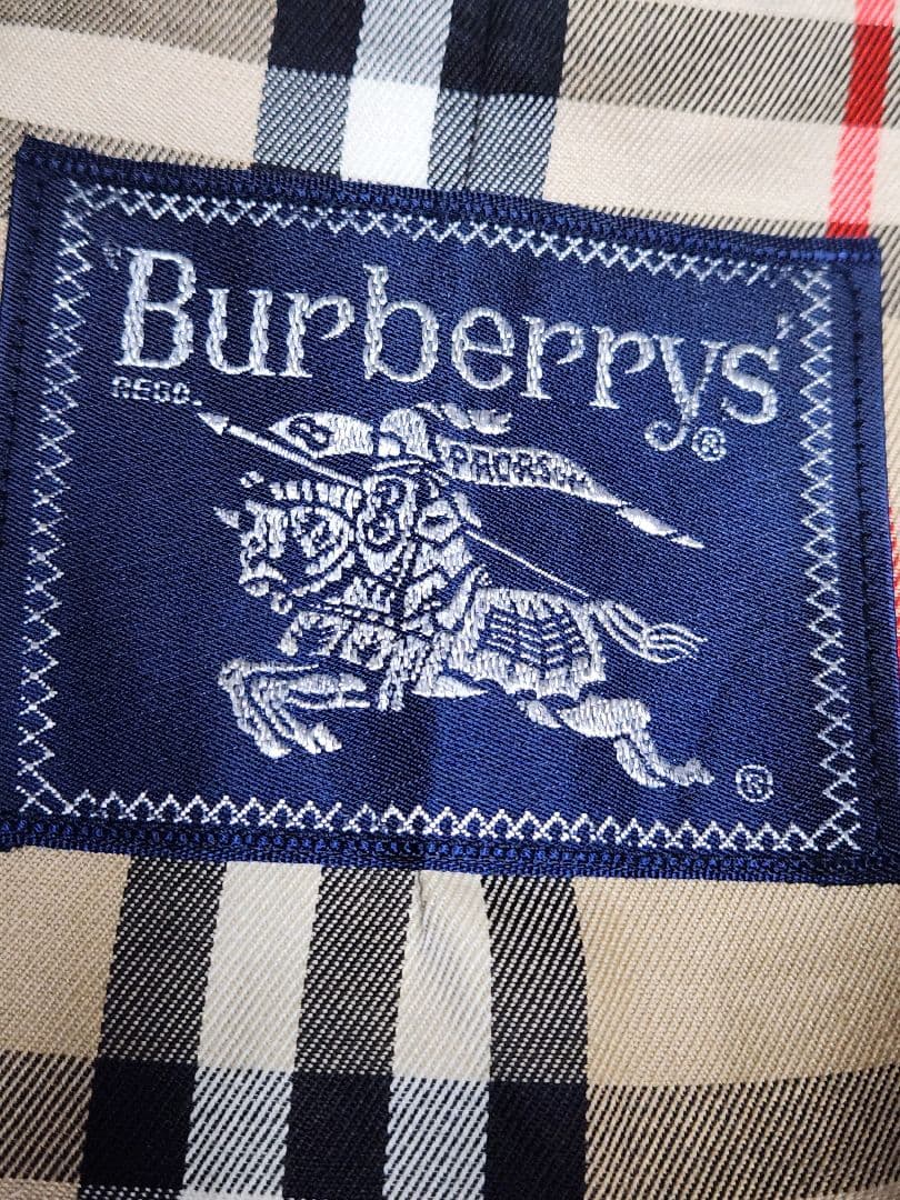 美品　Burberrys ステンカラーコート ベージュ
