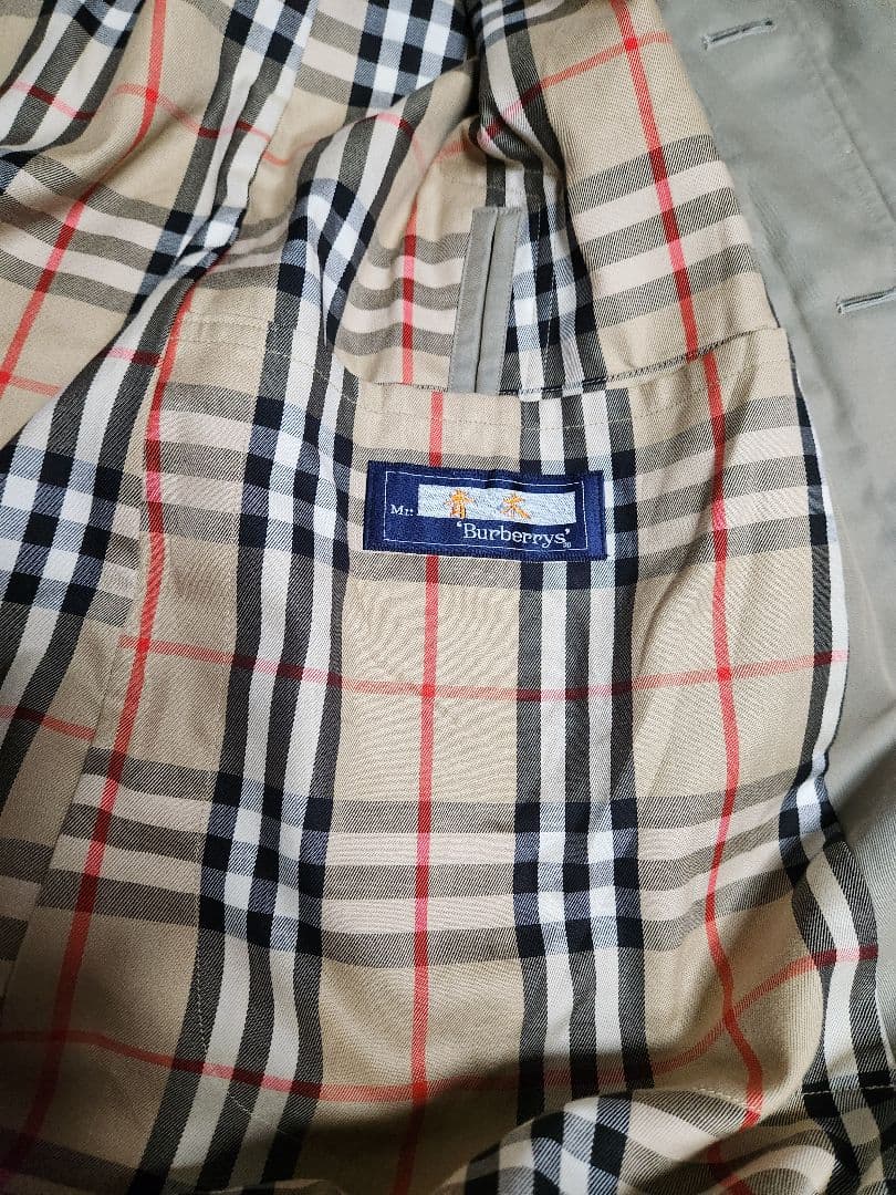 美品　Burberrys ステンカラーコート ベージュ