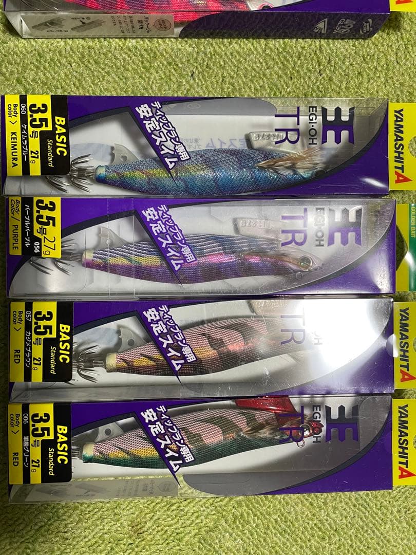 ティップランエギ セット　全部で36本