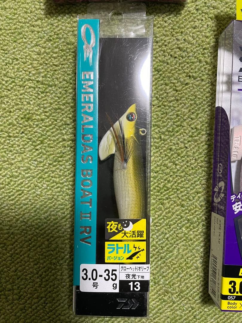 ティップランエギ セット　全部で36本