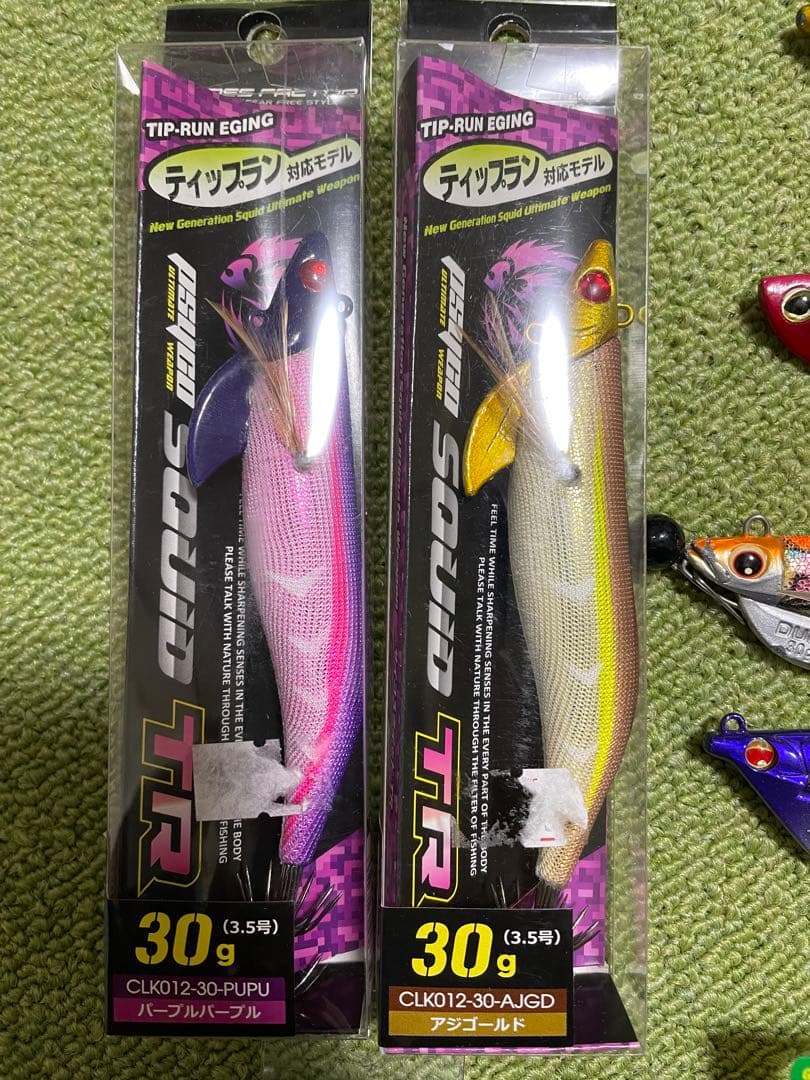 ティップランエギ セット　全部で36本