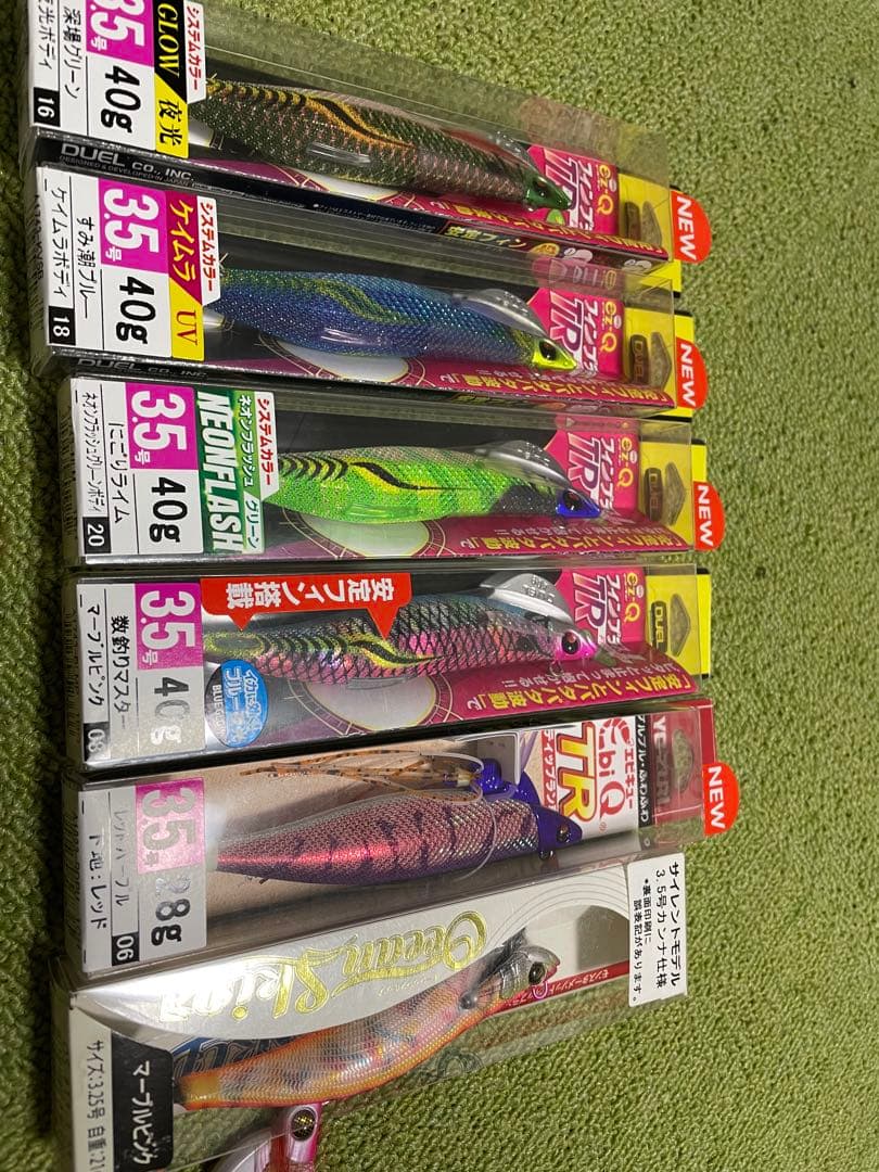 ティップランエギ セット　全部で36本