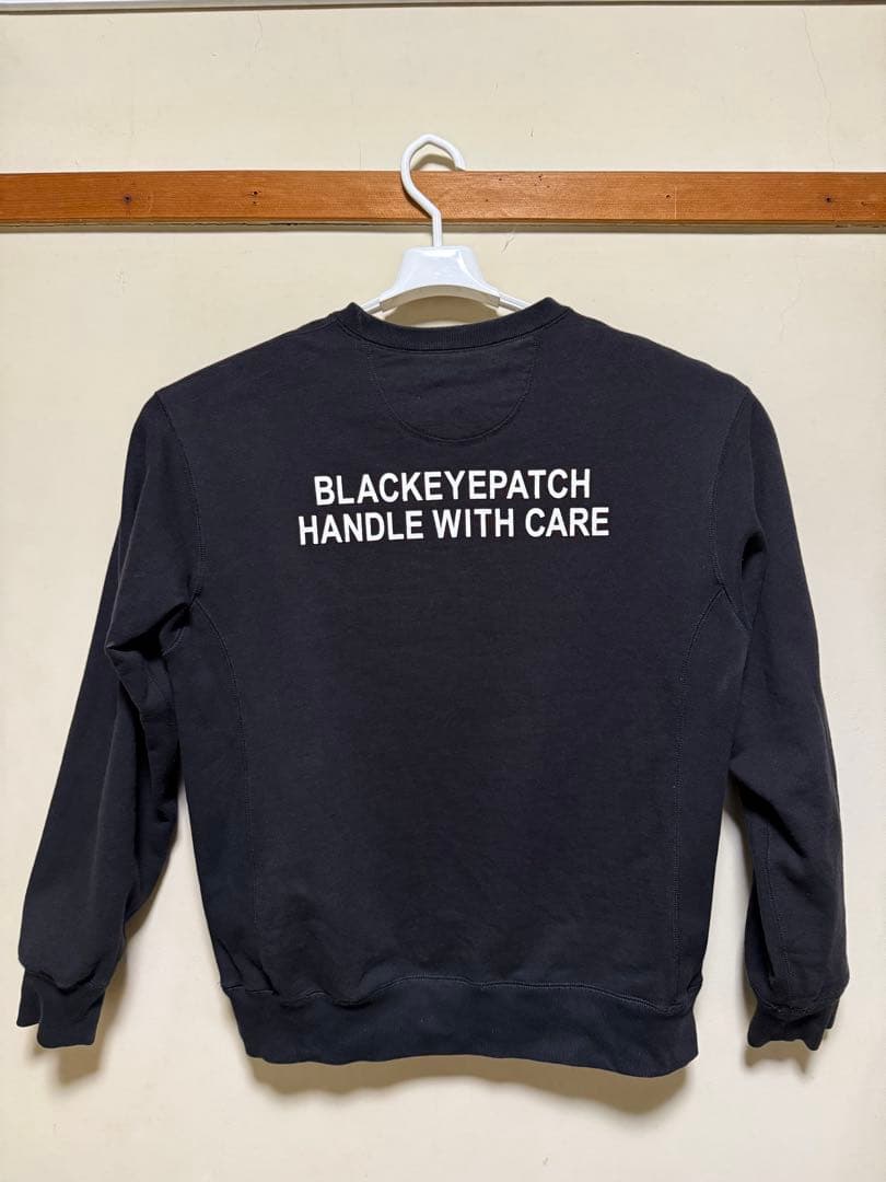 BLACK EYE PATCHスウェット M 黒