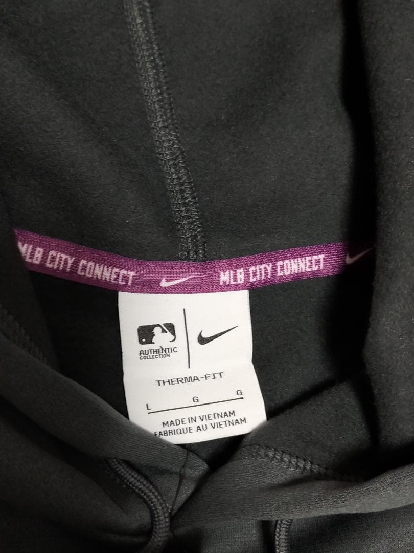 【NIKE】ニューヨーク・メッツ　パーカー　新作 シティ・コネクトモデル　L