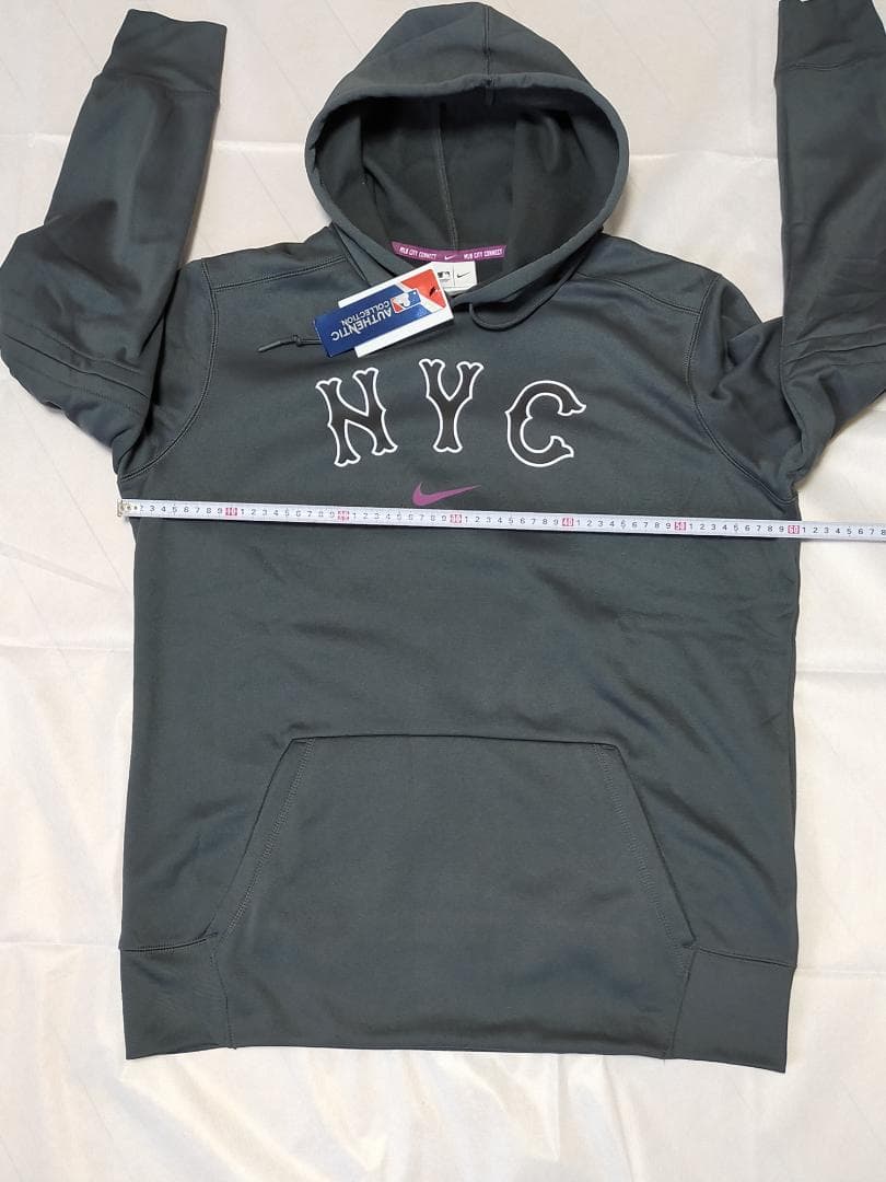 【NIKE】ニューヨーク・メッツ　パーカー　新作 シティ・コネクトモデル　L