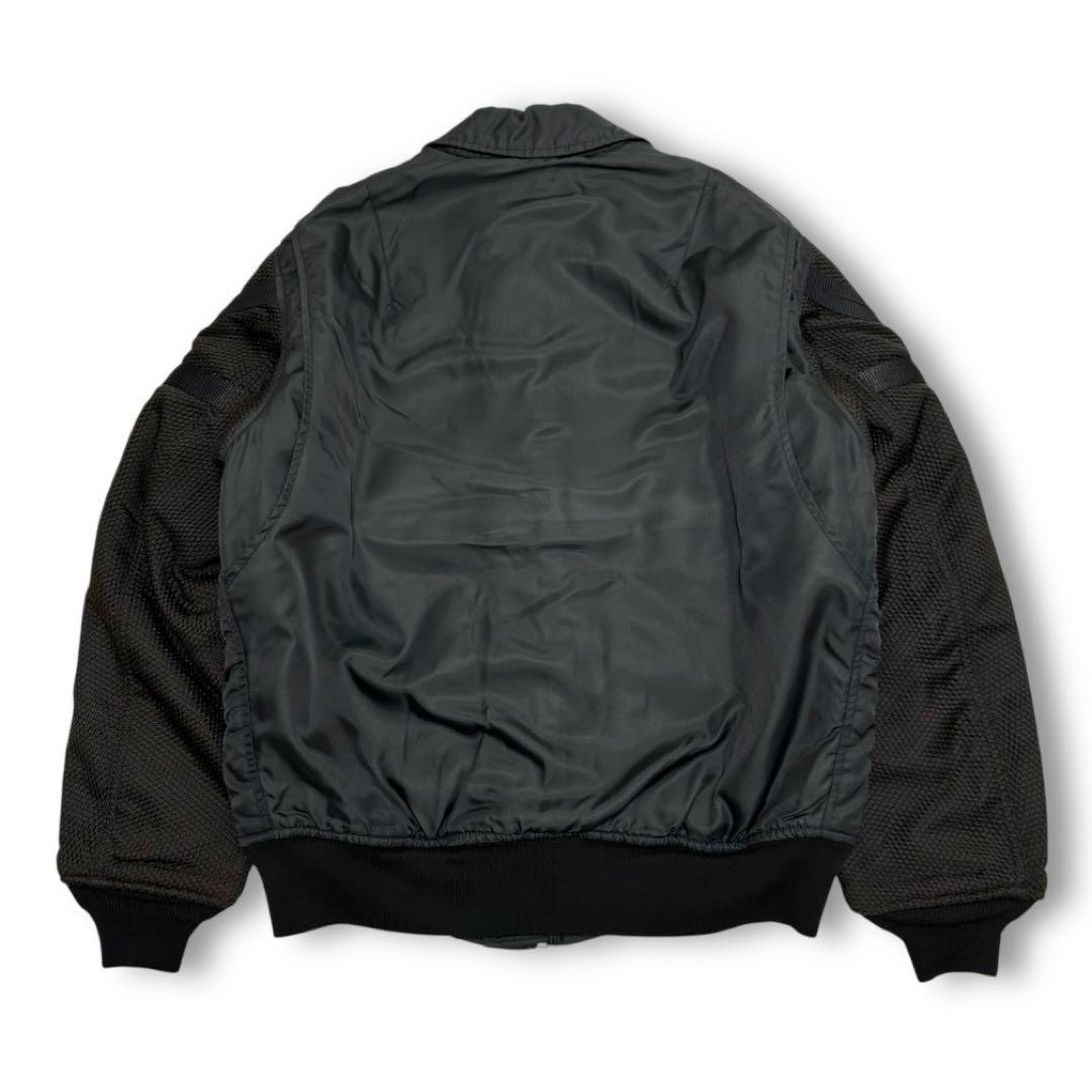 01AW GENERAL RESEARCH フライト ジャケット 黒 MA-1