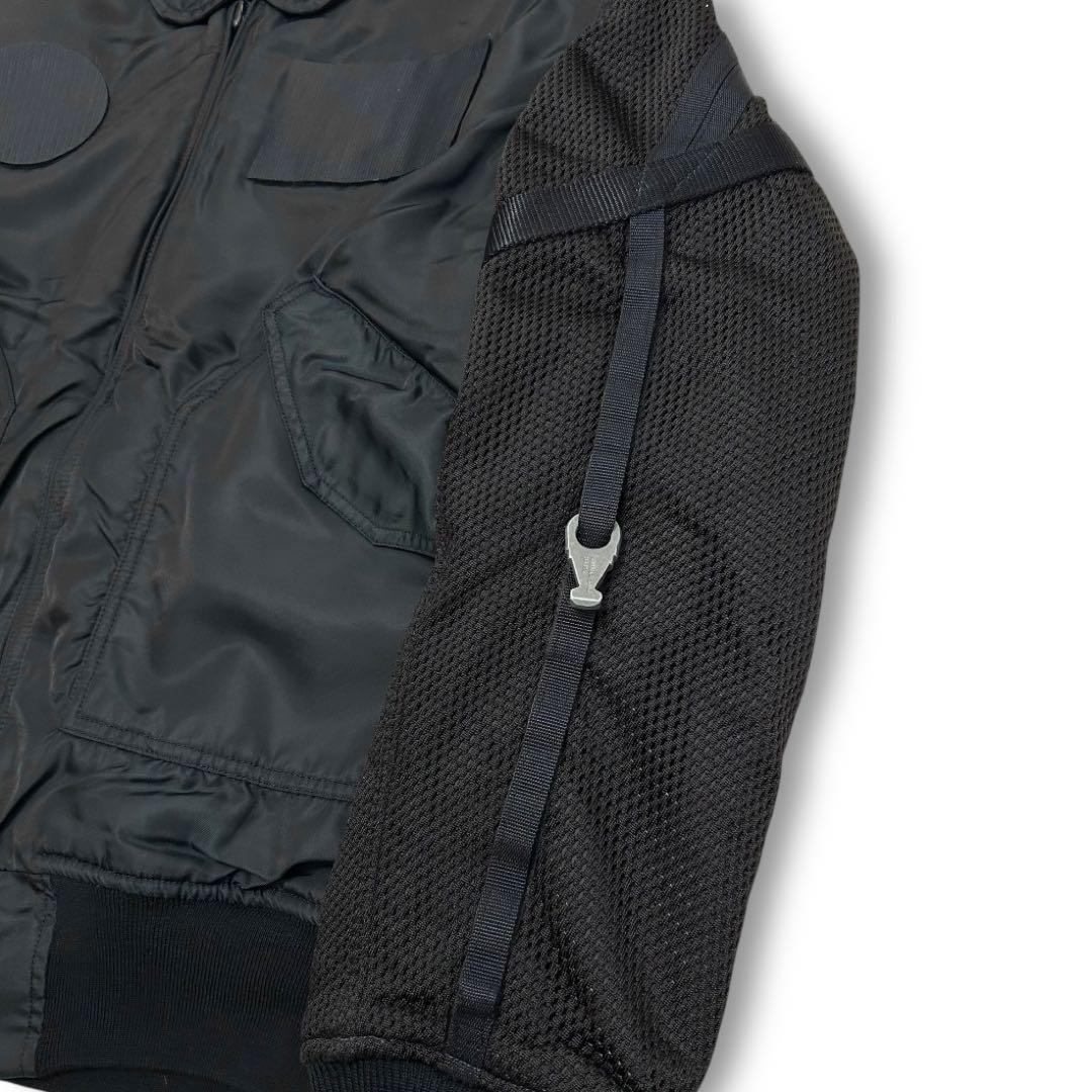 01AW GENERAL RESEARCH フライト ジャケット 黒 MA-1