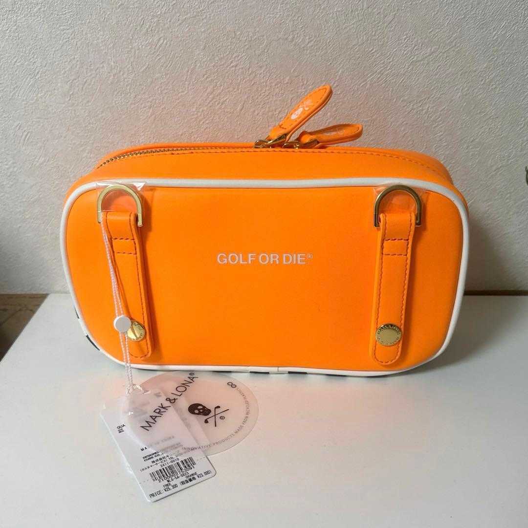 MARK&LONA ポーチバッグ（オレンジ）の通販はau PAY マーケット - 輸入