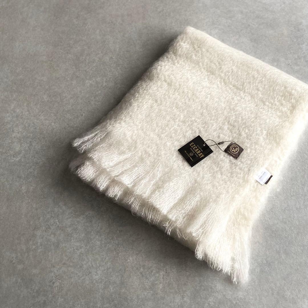Mantas Ezcaray MOHAIR LISOS ストール スペイン製